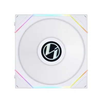 LIAN LI 聯力 UNI FAN TL LCD 120mm 3 in 1 反向風扇套裝 - White 白色
