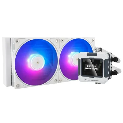 Thermalright Forzen Warframe 240 ARGB WaterCooler 水冷散熱器 - 白色