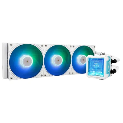 Thermalright Forzen Warframe Pro 360 ARGB WaterCooler 水冷散熱器 - 白色