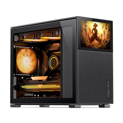 Jonsbo D31 MESH SCREEN Case 機箱 黑/白 ((JONSBO-D31-MESH-SCREEN) - 黑色
