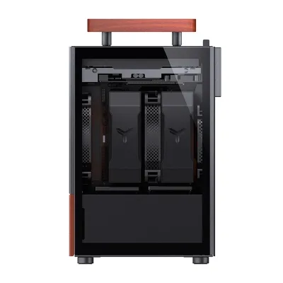 Jonsbo T6 ITX Case 機箱 黑/白 (JONSBO-T6) - 黑色