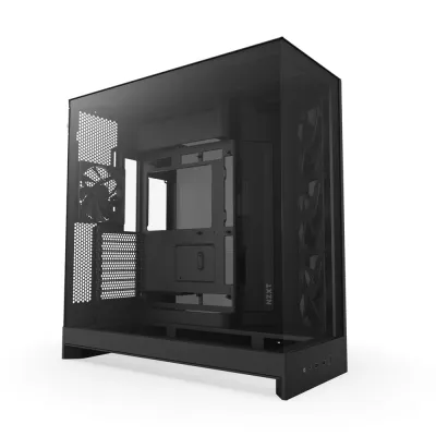 NZXT H9 Flow V2 ATX Case 機箱 黑/白 (CM-H92FB-01/ CM-H92FW-01) - 黑色