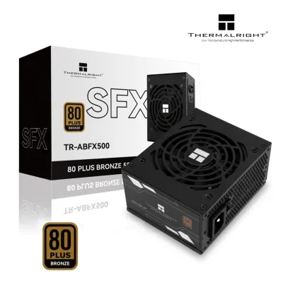 Thermalright  ABFX 500W 80Plus Bronze 銅牌 主機電源 黑/白 - 黑色