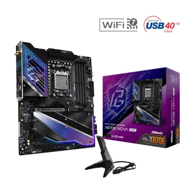 ASRock 華擎 PHANTOM GAMING X870E NOVA WiFi ATX 主機板 (DDR5)