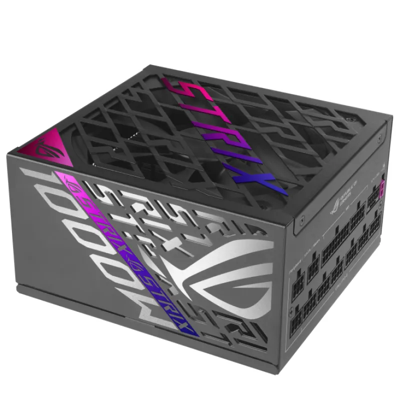 【八週年大激減】ASUS ROG STRIX 1000W 80Plus Platinum 鉑金 主機電源 ATX 3.1 (黑/白色) - 黑色