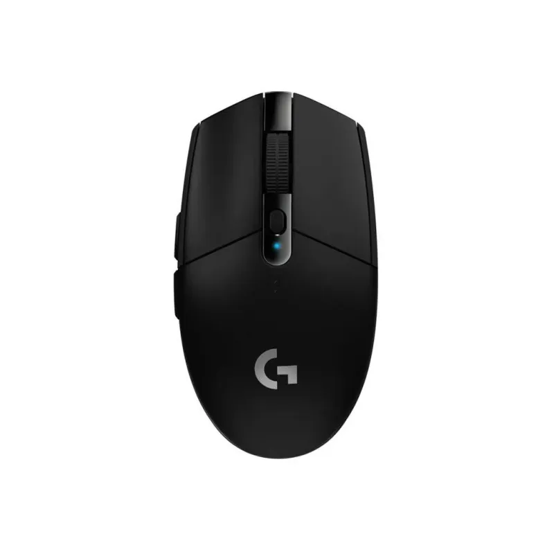 LOGITECHG304  LIGHTSPEED Wireless Gaming Mouse無線電競遊戲滑鼠 黑色