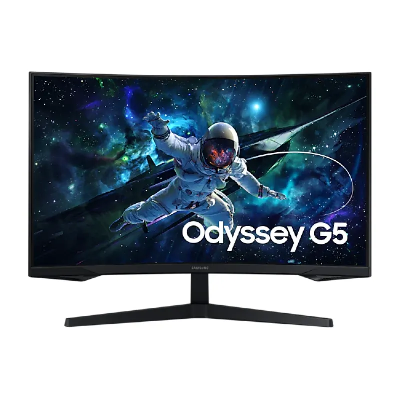Samsung 32" Odyssey G5 曲面電競顯示器 32" / WQHD / 180Hz / VA / 1000R / HDR10 / FreeSync-2560 x 1440