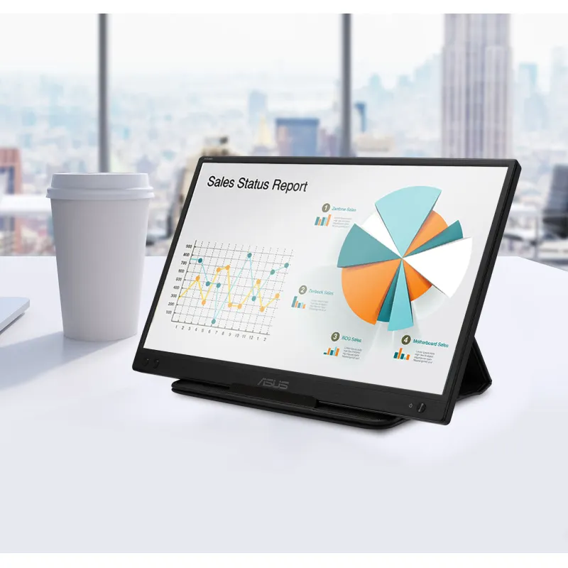 ASUS 華碩MB16AHTMonitor文書顯示器 15.6"Full HD 1920 *1080ASUS Flicker Free and Low Blue Light technologies