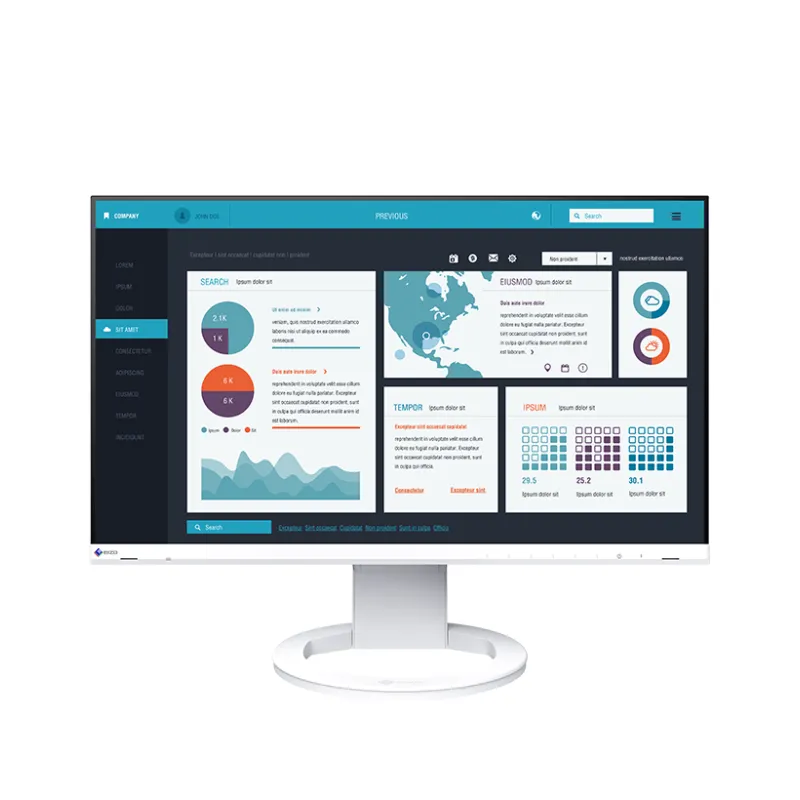 EIZO  EV2490 Monitor文書顯示器 23.8" IPS1920 x 1080Efficient Multi-Screen Setup