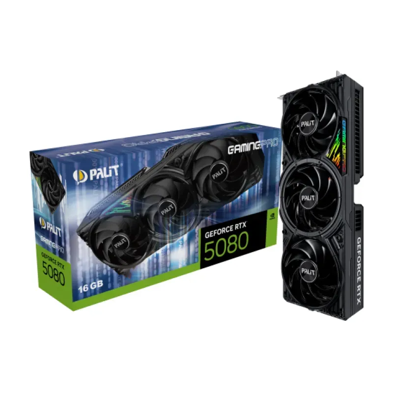 【八週年注目大激減】Palit 同德 GeForce RTX 5080 GamingPro 16GB 顯示卡
