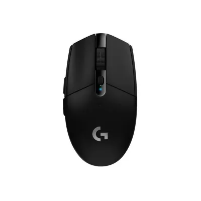 LOGITECHG304  LIGHTSPEED Wireless Gaming Mouse無線電競遊戲滑鼠 黑色