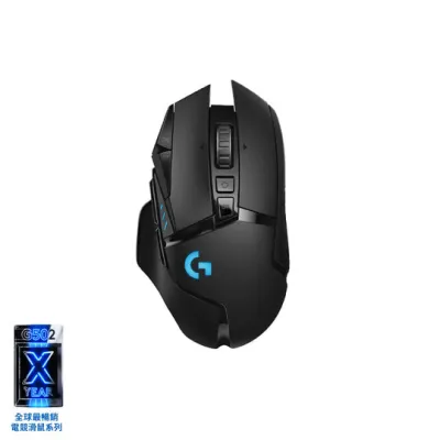 LOGITECH G502 X LIGHTSPEED Wireless Gaming Mouse無線電競滑鼠 LIGHTFORCE 混合光機開關 黑色