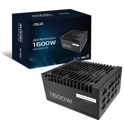 ASUS Pro WS 1600W Platinum PSU 白金 全模組 主機電源 10年保