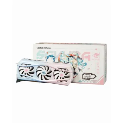 Yeston Radeon RX9070XT 16G GDDR6 Sakura Atlantis OC 顯示卡 (DI-Y907XA1)