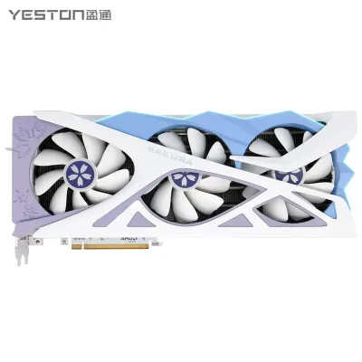 Yeston Radeon RX9070 16G GDDR6 Sakura OC 顯示卡 (DI-Y9070S1)