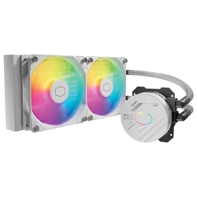 【八週年注目大激減】Cooler Master MasterLiquid ML240L Core ARGB 水冷散熱器 白