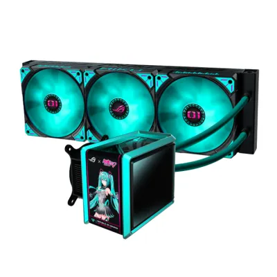 ASUS ROG初音未來 MIKU RYUO IV 360 ARGB Hatsune Miku Edition 水冷散熱器