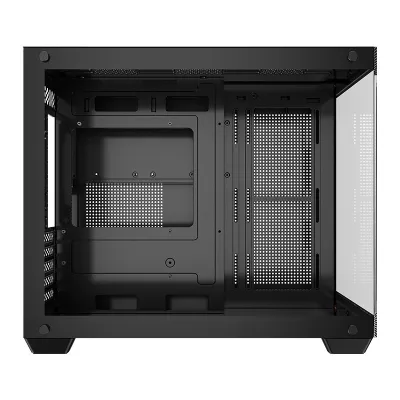 AOC CG392 全景 MATX 機箱（黑/白） - 黑色 / 不含風扇