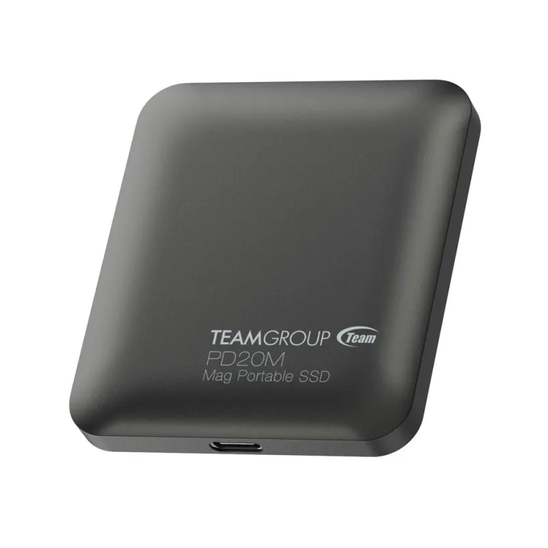 TeamGroup PD20M 磁吸外接式固態硬碟【支援Magsafe】 泰坦灰 - 1TB
