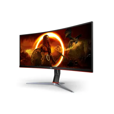 AOCCU34G2XPMonitor電競顯示器34WQHD(3440 × 14400超寬