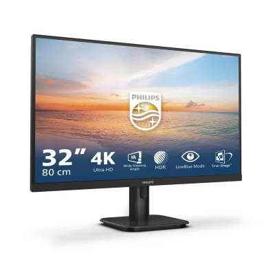Philips 飛利浦 32" 32E1N1800LA 商務平面顯示器 ( VA/ 3840x2160/ 60Hz/ HDMI&DP/ VESA100)