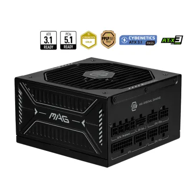 MSI 微星 MAG A850GLS III PICE5.1 ATX3.1 850W 80Plus Gold 金牌 主機電源 (5年保養)