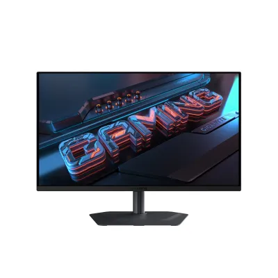 GIGABYTE MO27U2 OLED 電競顯示器 (27吋 / UHD [3840 x 2160] / 10 bits Tandem QD-OLED / 240 Hz / 0.03ms GTG / DisplayHDR True Black 400 / FreeSync Premium Pro / KVM / Type-C 18W / 內置喇叭5W x 2 / 4軸人體工學支架)