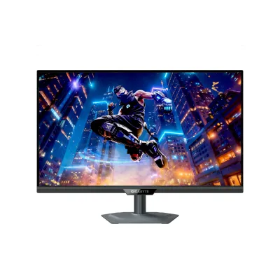 GIGABYTE M27UP 雙模式電競顯示器 (27吋 / UHD [3840 x 2160] 160Hz & FHD [1920 x 1080] 320Hz / SuperSpeed IPS / DisplayHDR 400 / G-Sync Compatible & FreeSync Premium / Type-C 18W / KVM / HDMI 2.1 / 內置喇叭 5W x 2 / 4軸人體工學支架)