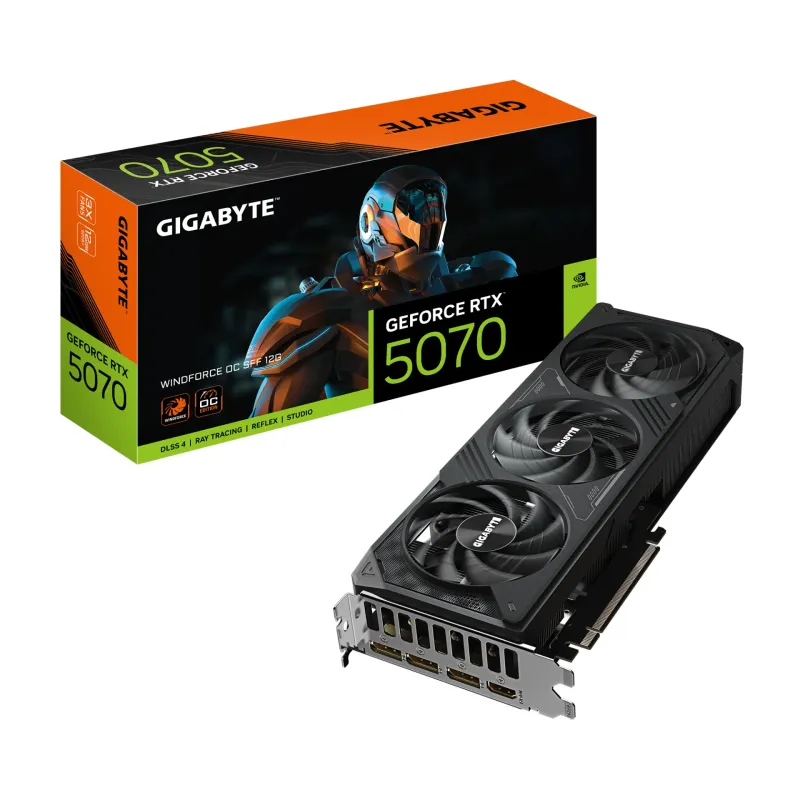 Gigabyte 技嘉 GeForce RTX 5070 WINDFORCE OC SFF 12G 顯示卡